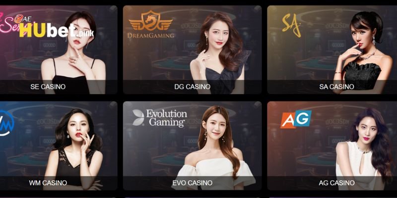 Sân chơi cung cấp nhiều sảnh cược casino chất lượng